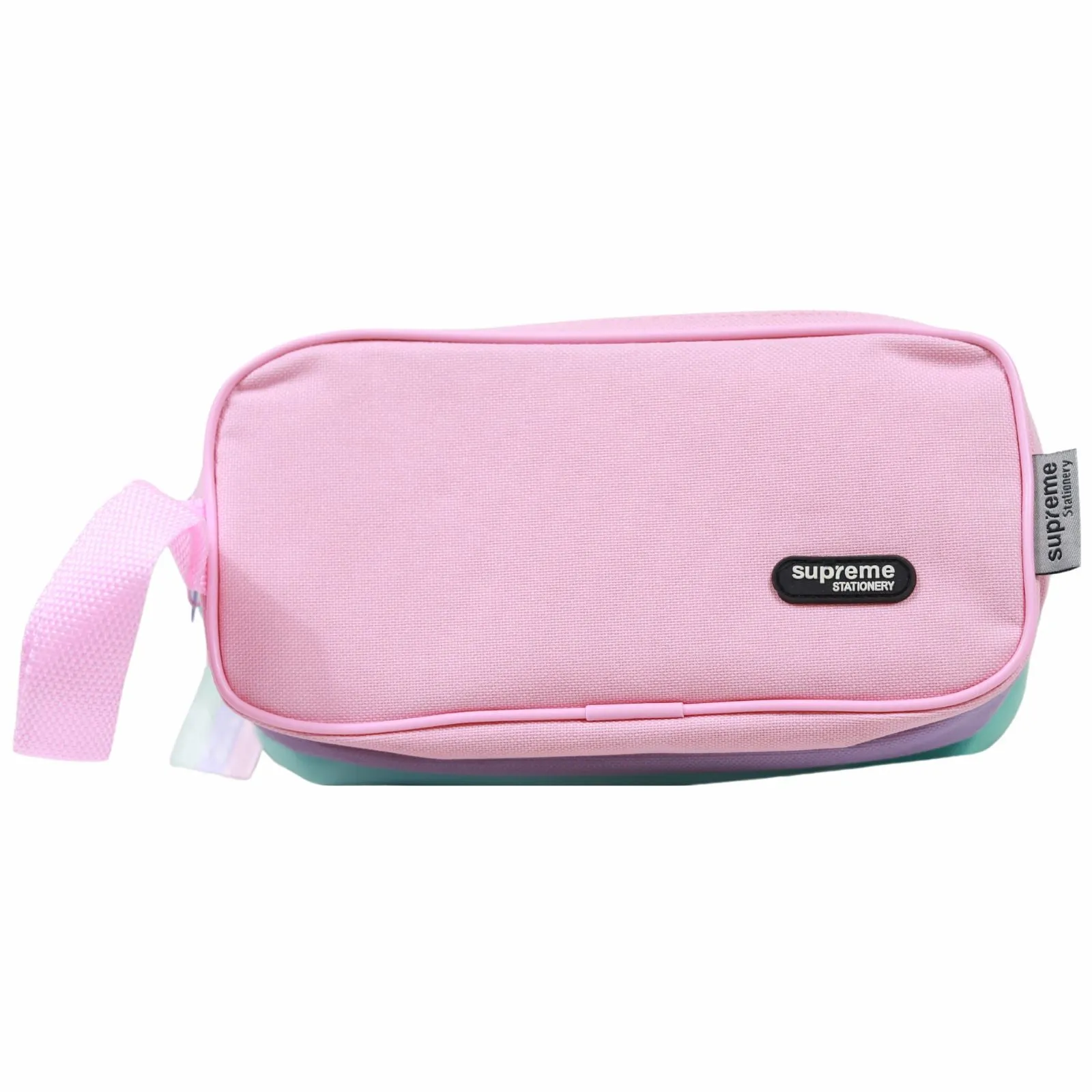 ■ Triple Pencil Case - Pink, Purple, Blue