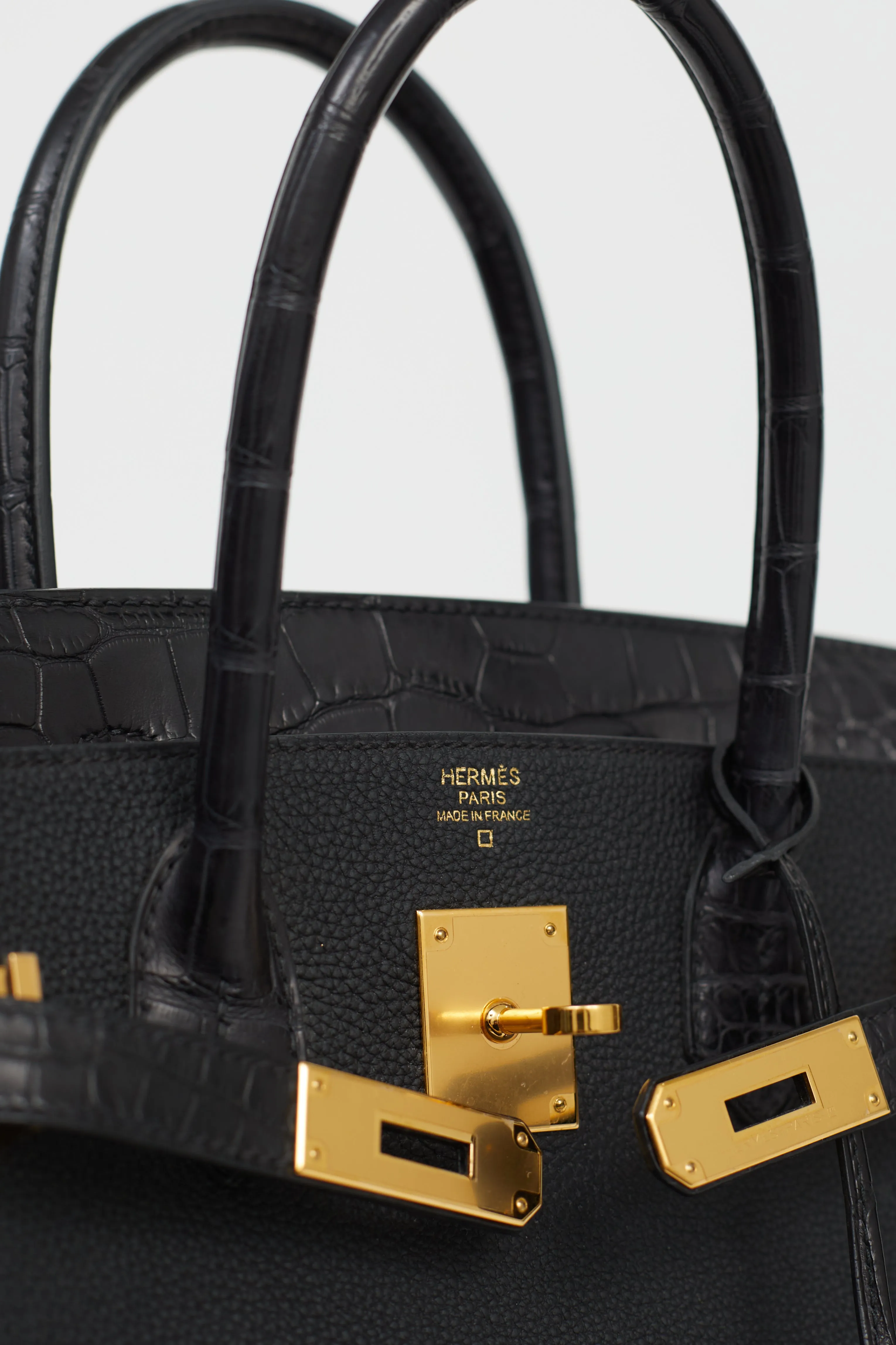 2020 Noir Togo Birkin 30 Touch Bag