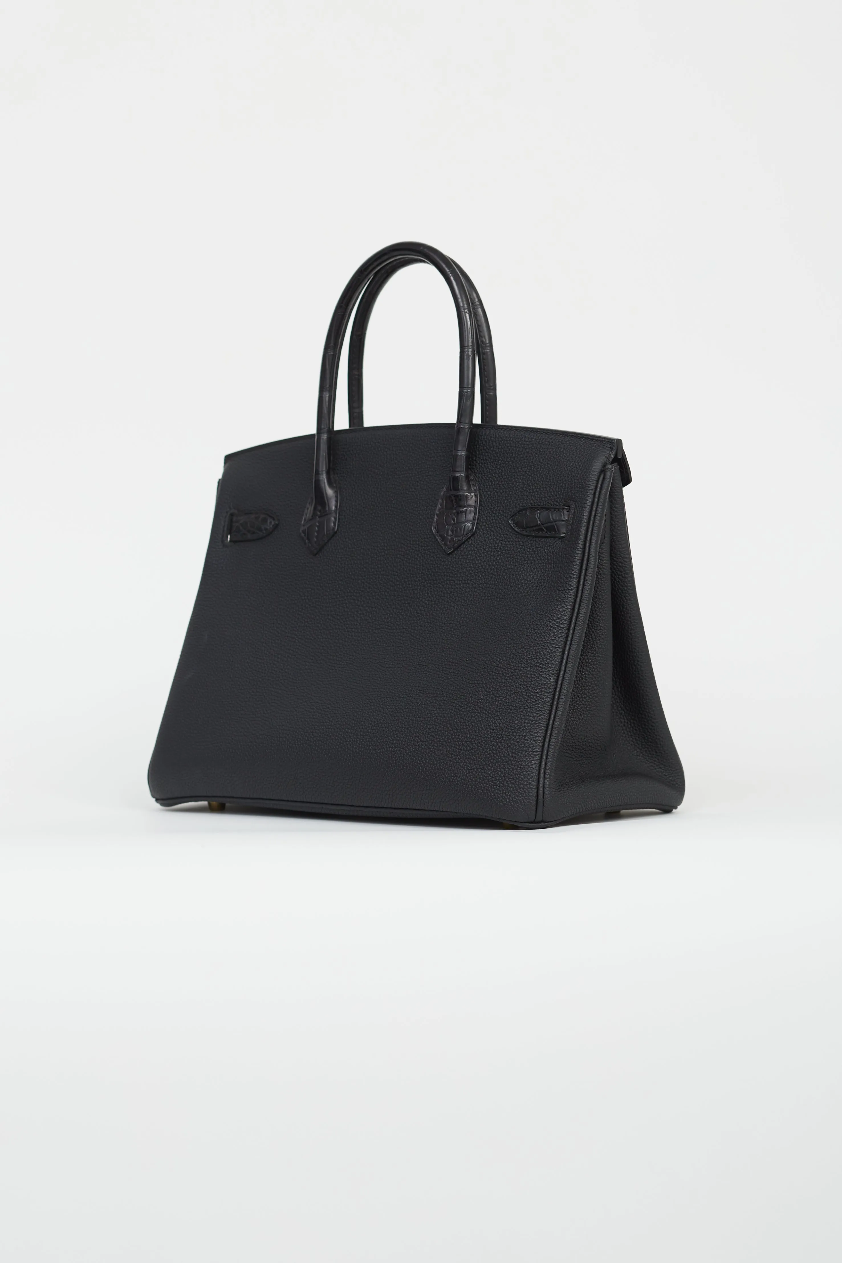 2020 Noir Togo Birkin 30 Touch Bag