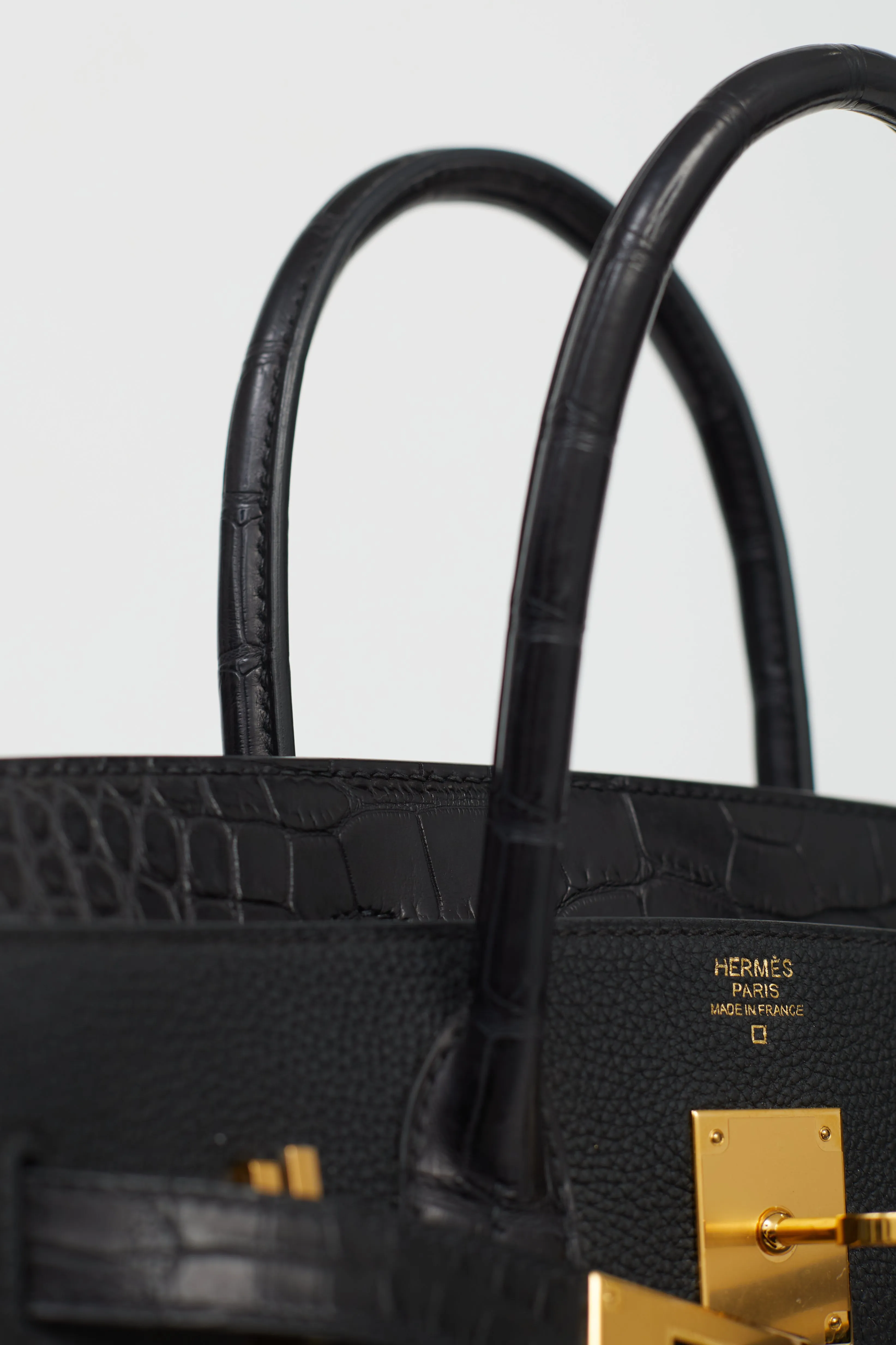 2020 Noir Togo Birkin 30 Touch Bag