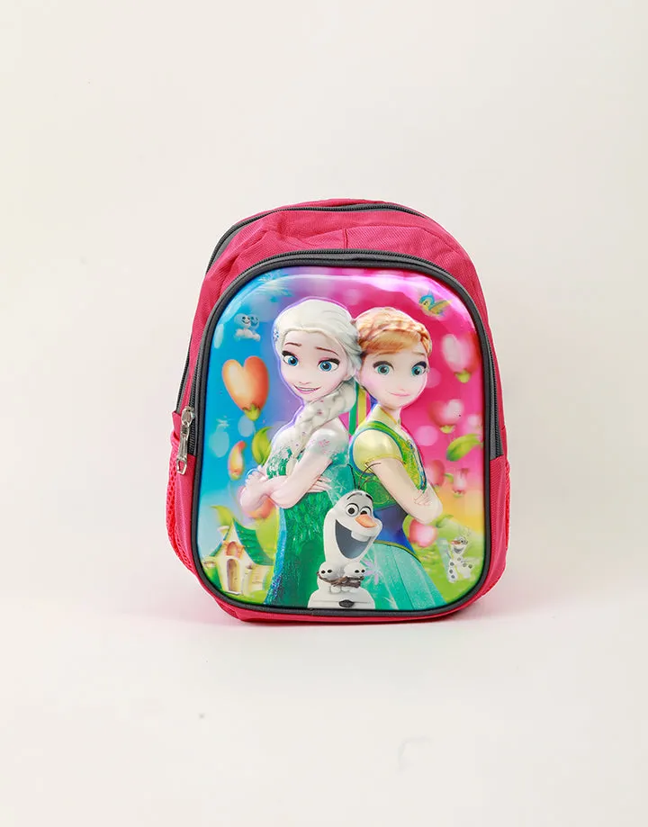 3D Embossed Cartoon School Bags