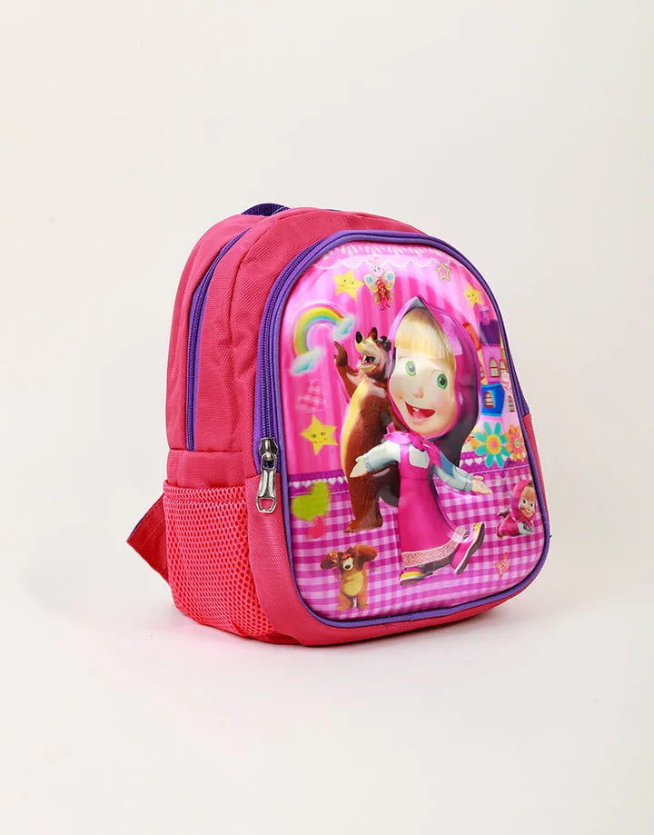 3D Embossed Cartoon School Bags