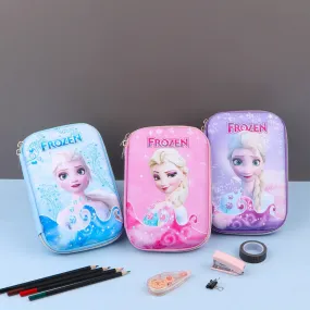 3D Frozen Theme Pencil Case Organizer Pouch