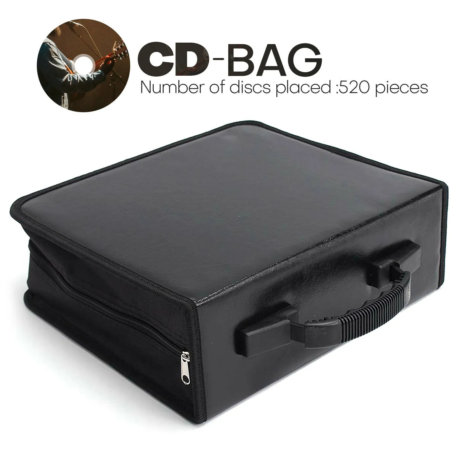 400/520 Disc CD DVD Storage Case Bag Organizer