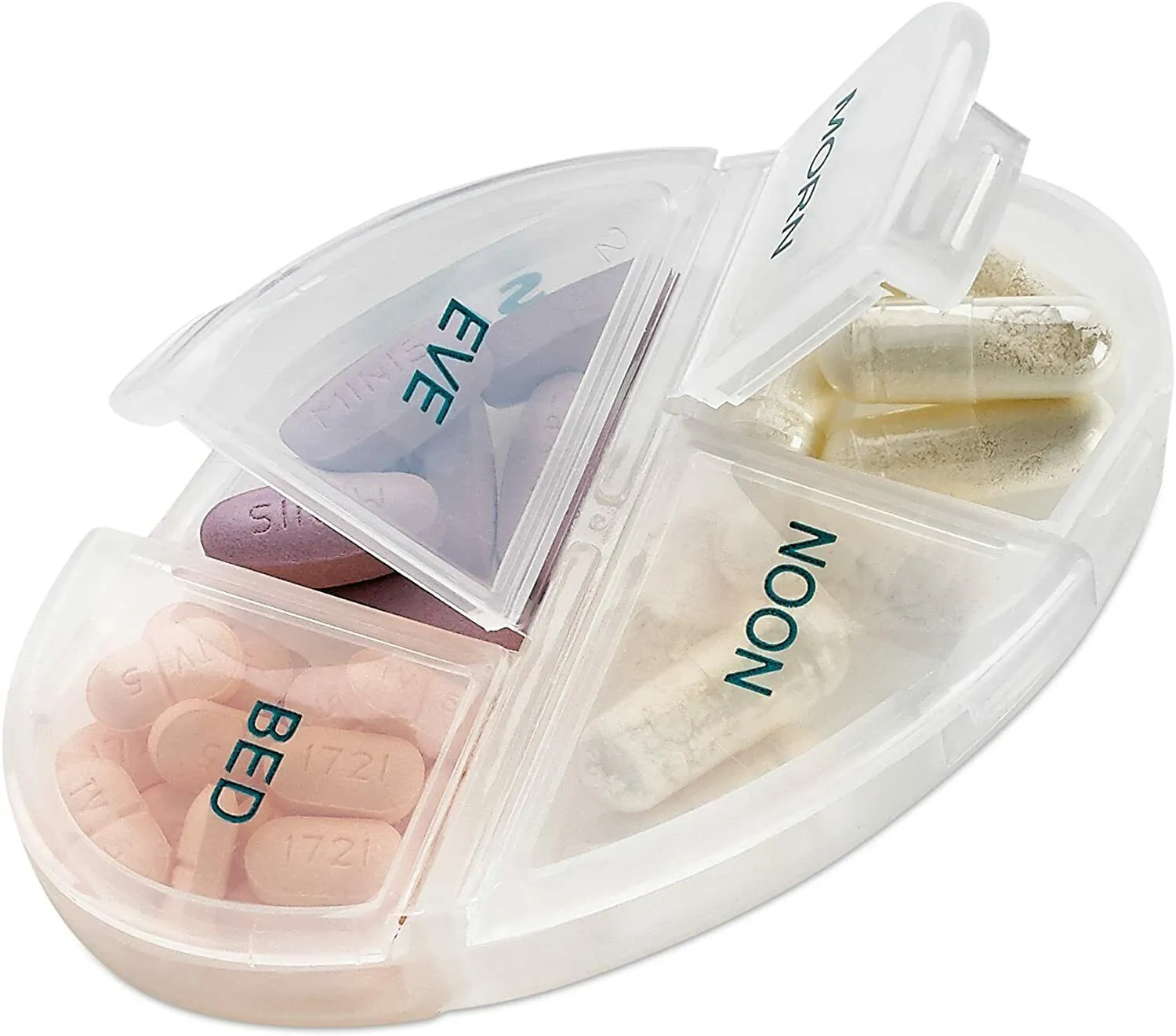 7 Compartment Pill Dispenser Organizer