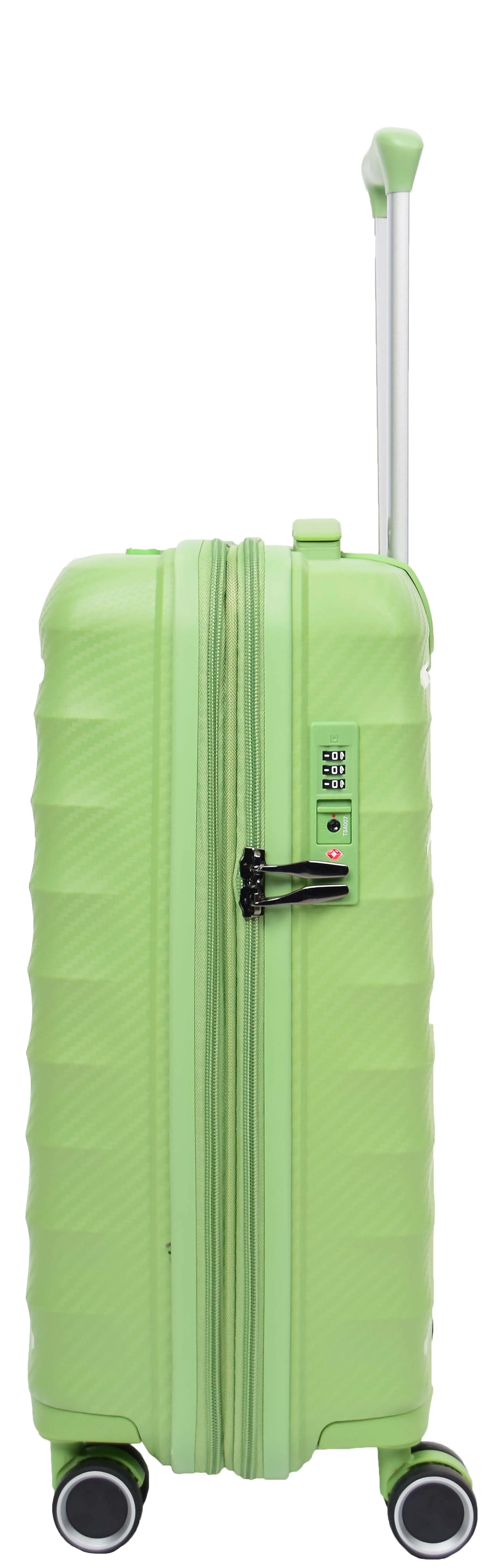 8 Wheel Spinner Luggage Expandable Arcturus Lime Green