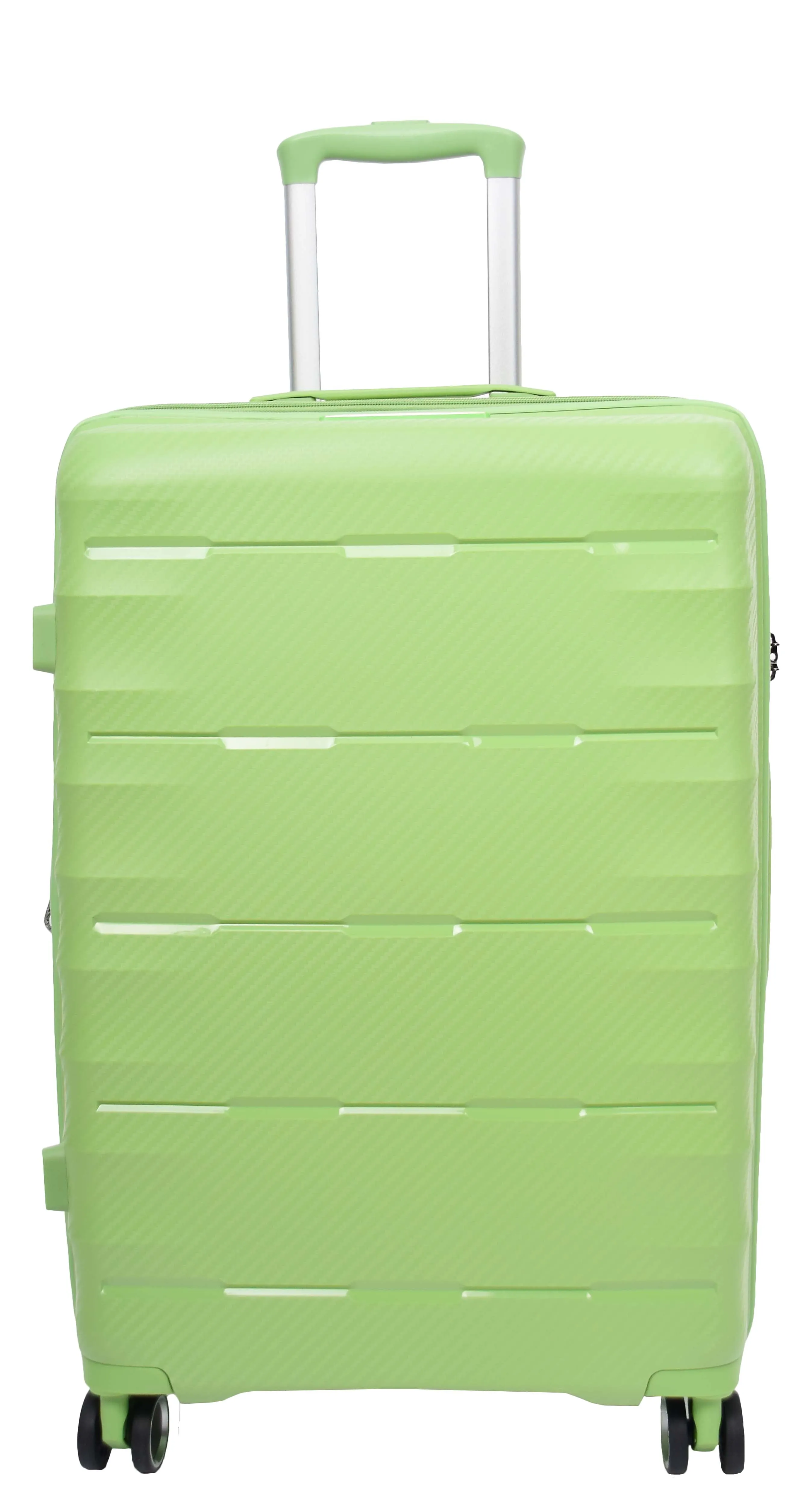 8 Wheel Spinner Luggage Expandable Arcturus Lime Green