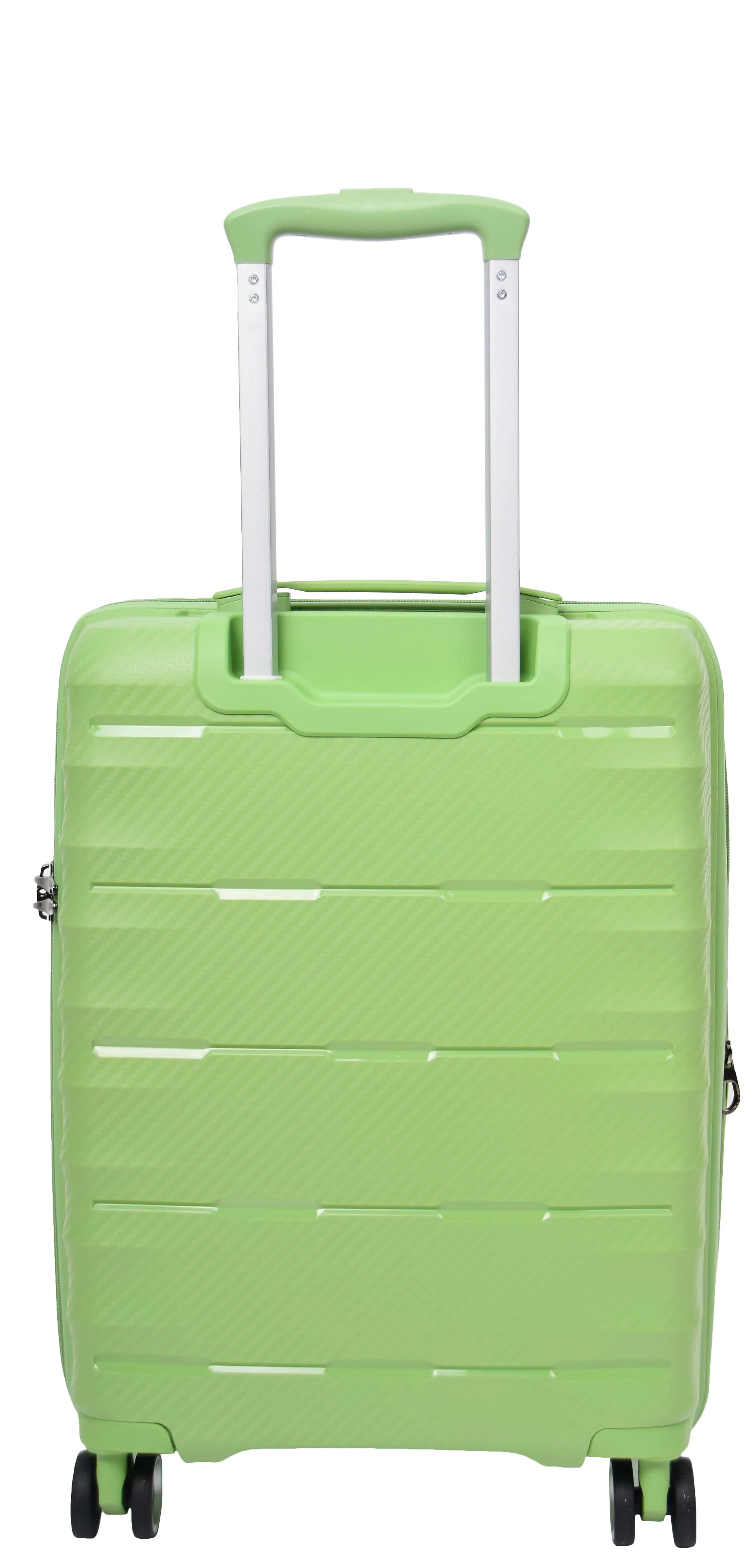 8 Wheel Spinner Luggage Expandable Arcturus Lime Green