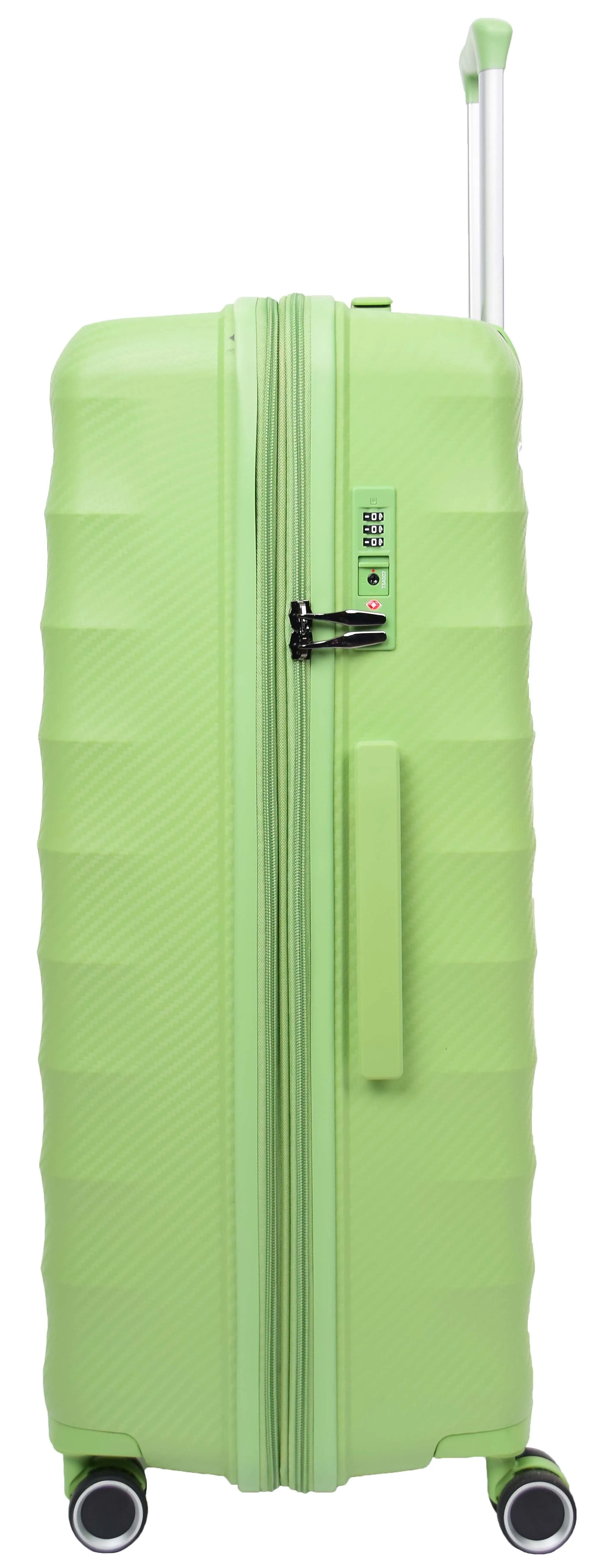 8 Wheel Spinner Luggage Expandable Arcturus Lime Green