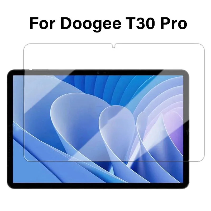 9H Tempered Glass Screen Protector For Doogee T30 Pro 11 Inch Tablet Bubble Free Ultra Clear Protective Film