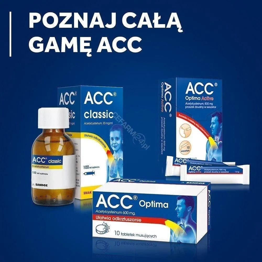 ACC 200 Max x 20 tabl. sparkling, acc lek, acc 200 mg