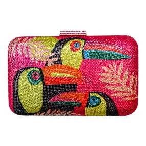 Acrylic & Beaded Clutch