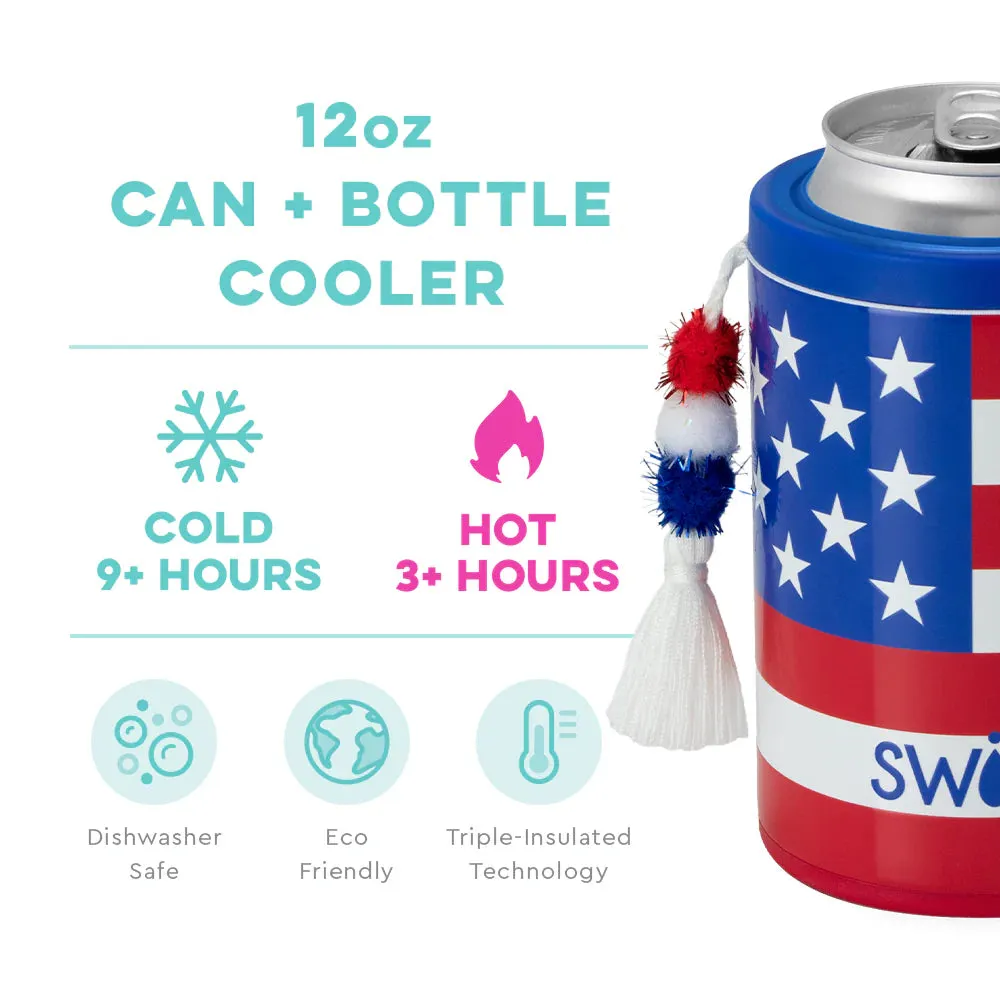 All American Can   Bottle Cooler 12oz