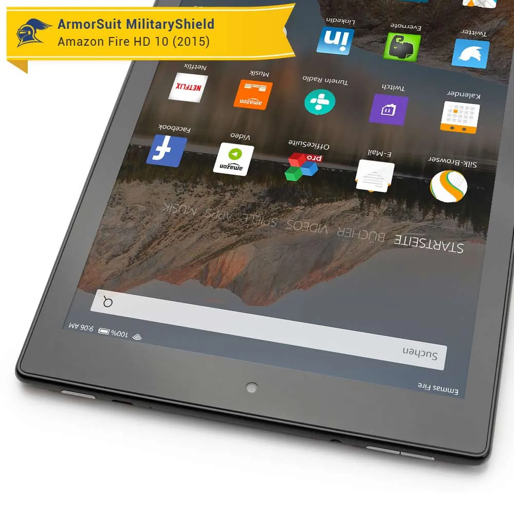 Amazon Fire HD 10 Clear Screen Protector (10.1" - 2015 Edition)