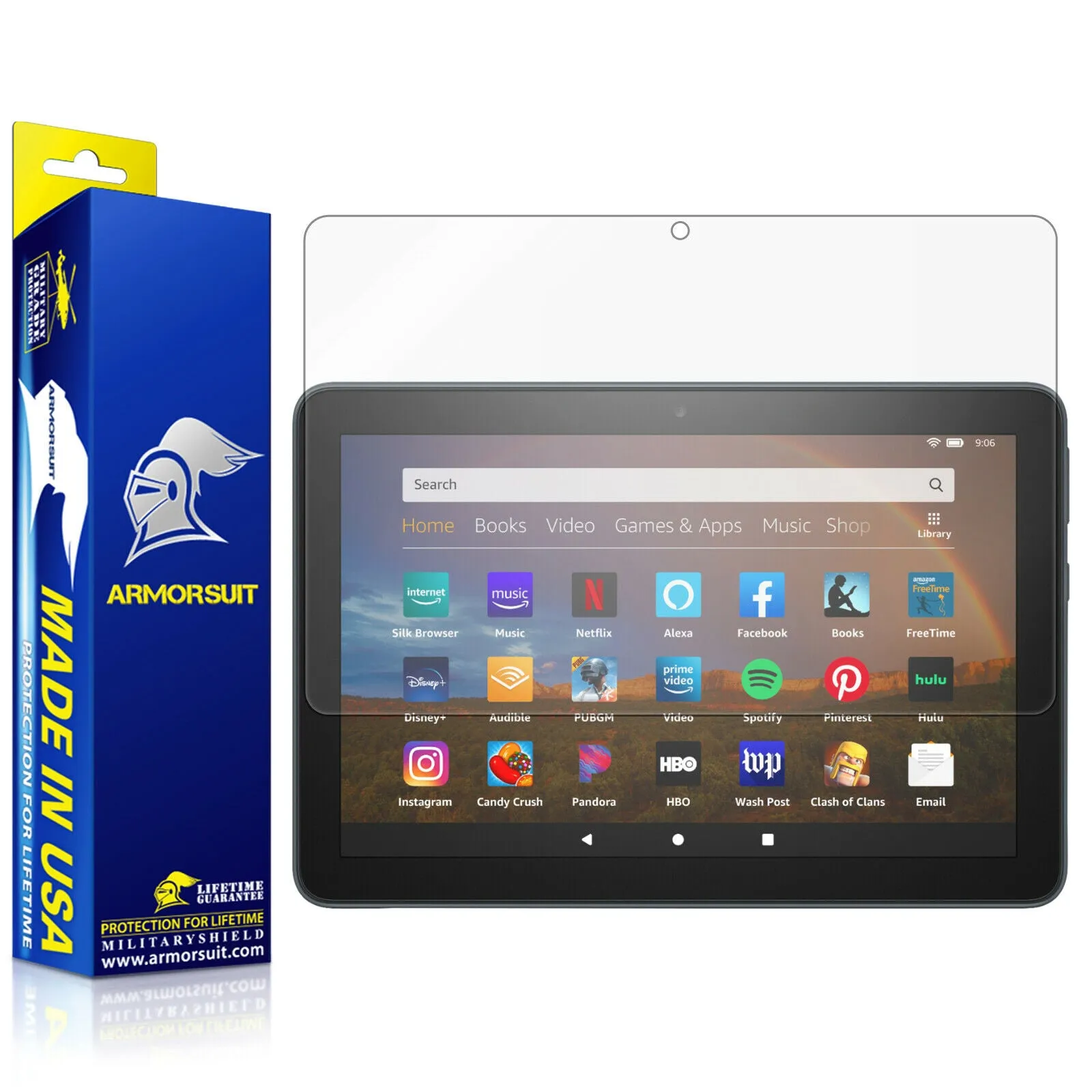 Amazon Fire HD  8/8  (2020) Screen Protector - Matte