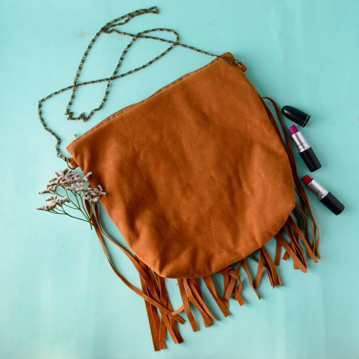 Amber Fringe Sling