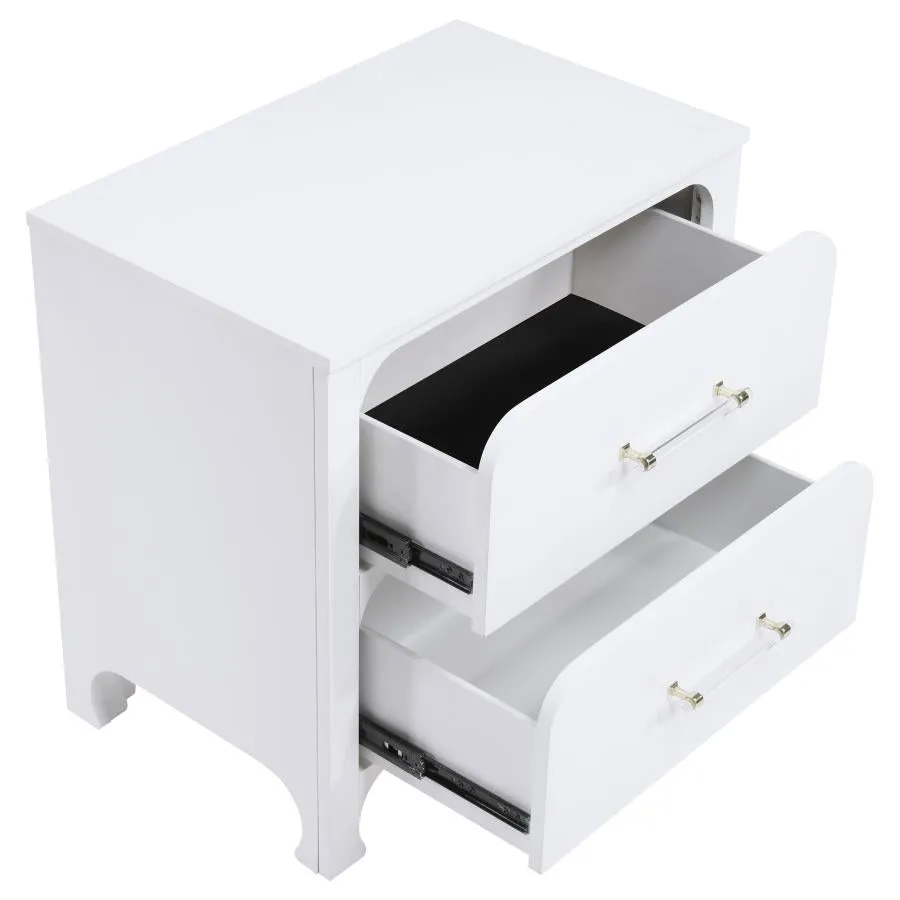 Apollo 2-Drawer Nightstand