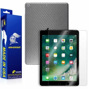 Apple iPad 9.7" (2017) WiFi ONLY Screen Protector   Carbon Fiber Skin