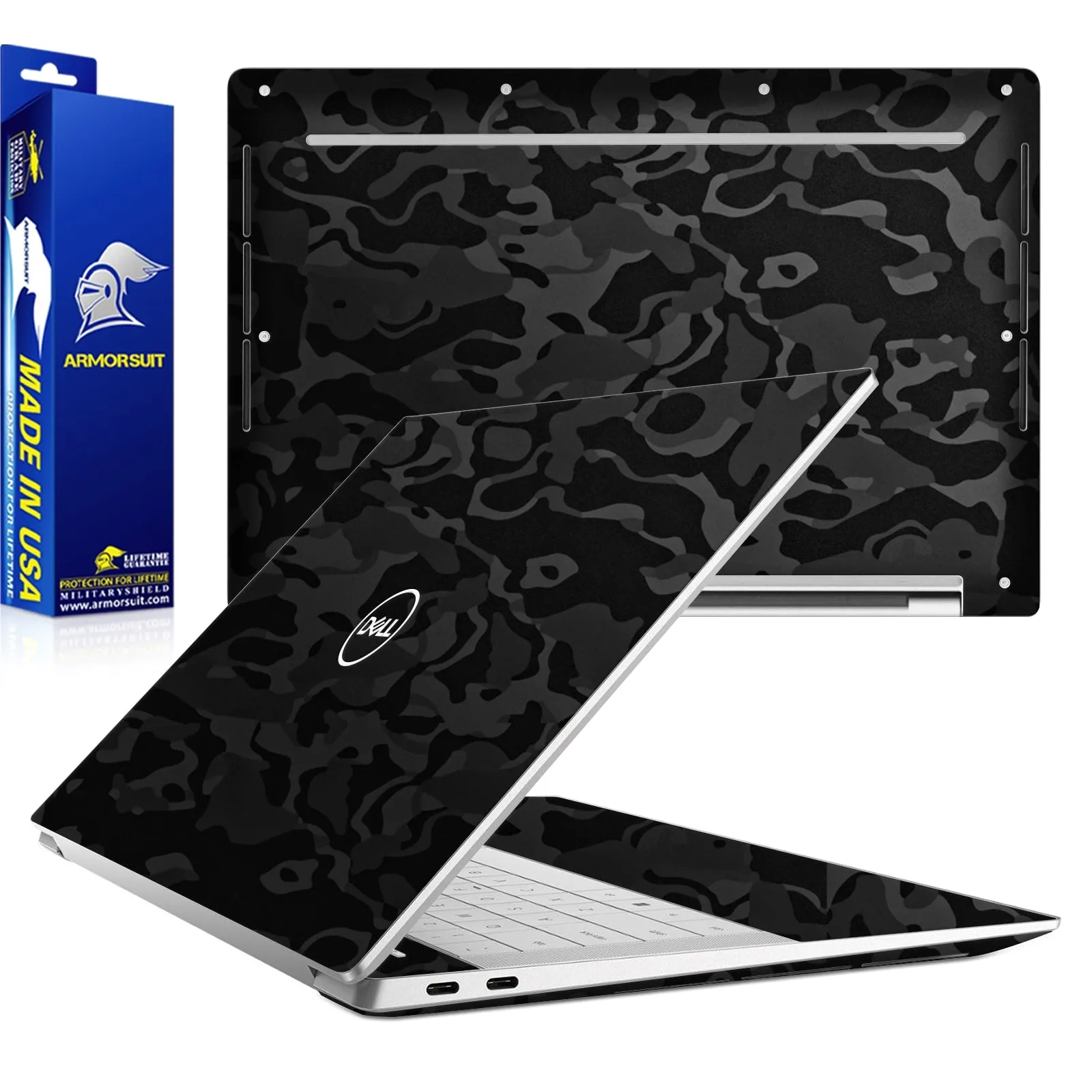 Armorsuit MilitaryShield Vinyl Skin Wrap Film for Dell XPS 16(2024)