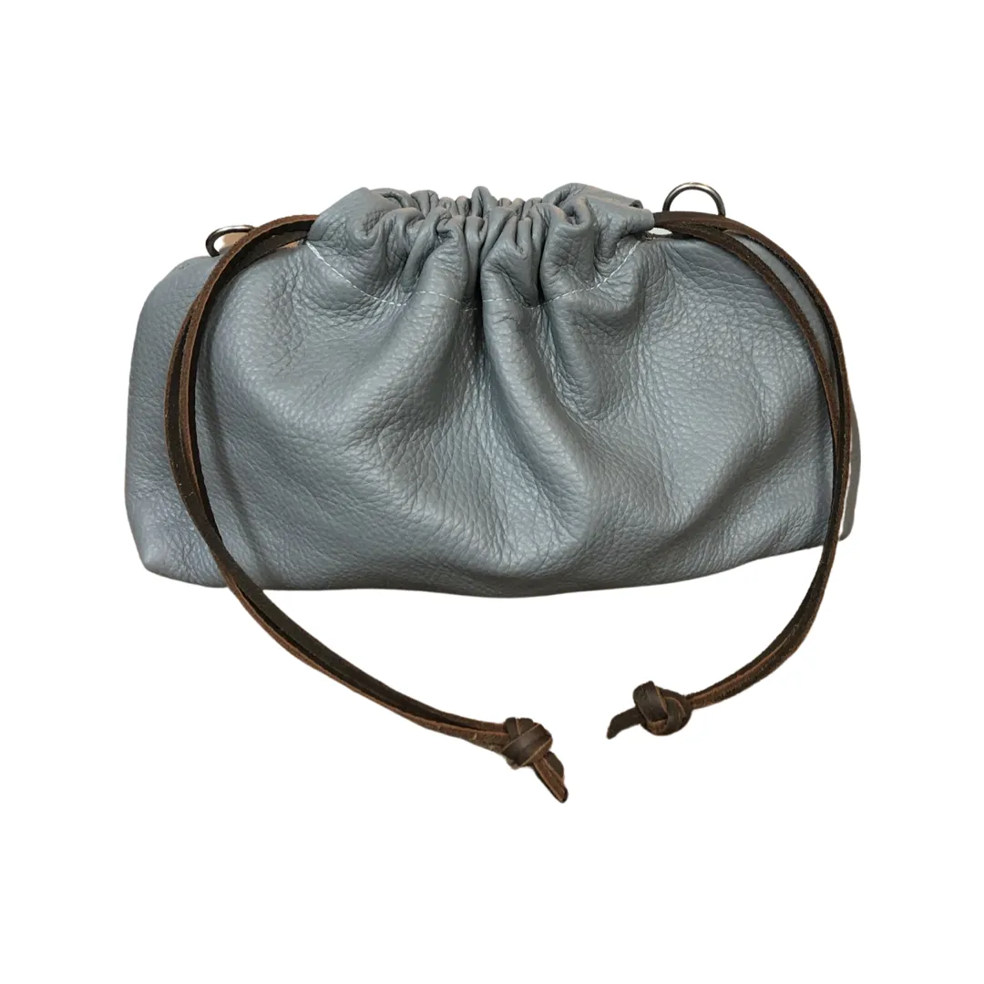 B02 drawstring  crossbody clutch