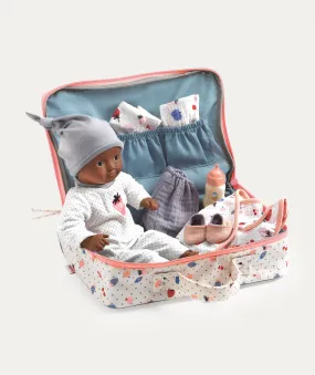 Baby Doll Suitcase - Cerise