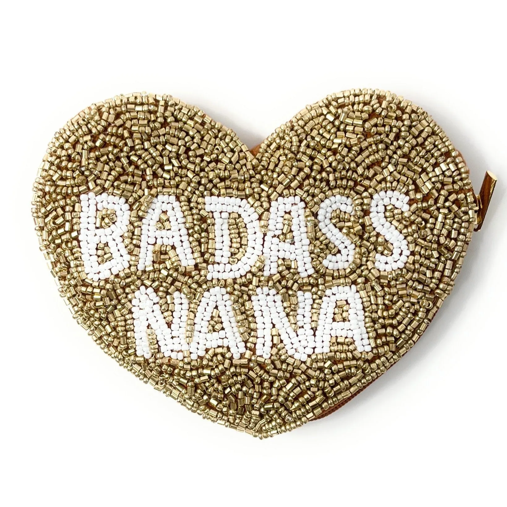 Badass NANA Beaded Coin Purse