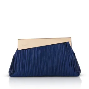 Badgley Mischka Women's Haven Asymmetric Clutch in Navy