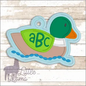 Bag Duck Monogram Tag