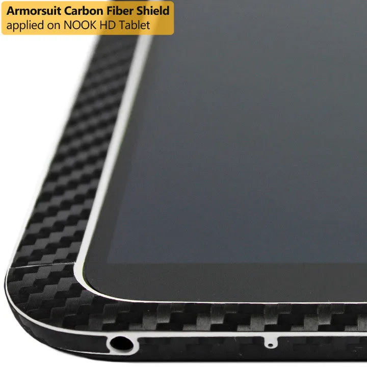 Barnes & Noble NOOK HD 7" Screen Protector   Black Carbon Fiber Film