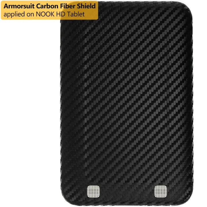 Barnes & Noble NOOK HD 7" Screen Protector   Black Carbon Fiber Film