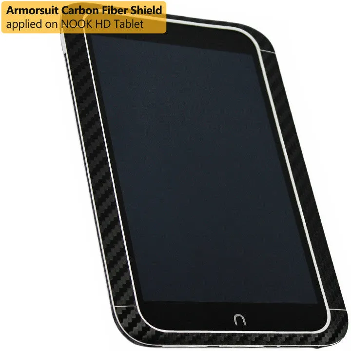 Barnes & Noble NOOK HD 7" Screen Protector   Black Carbon Fiber Film