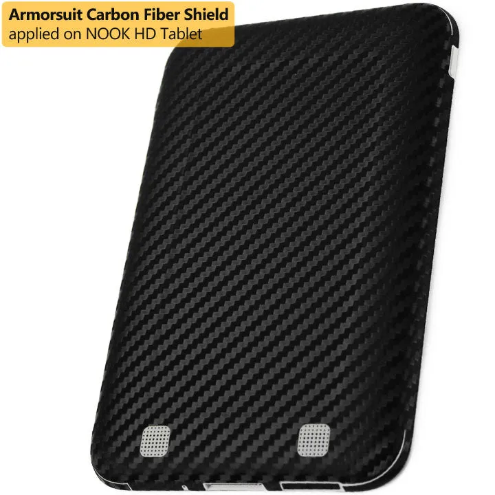 Barnes & Noble NOOK HD 7" Screen Protector   Black Carbon Fiber Film