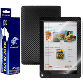 Barnes & Noble NOOK HD  Screen Protector   Black Carbon Fiber Film