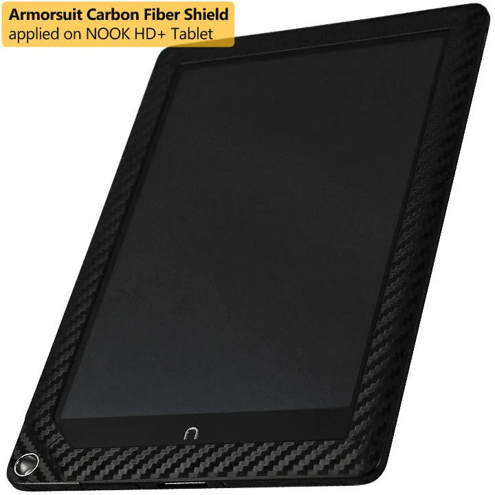 Barnes & Noble NOOK HD  Screen Protector   Black Carbon Fiber Film