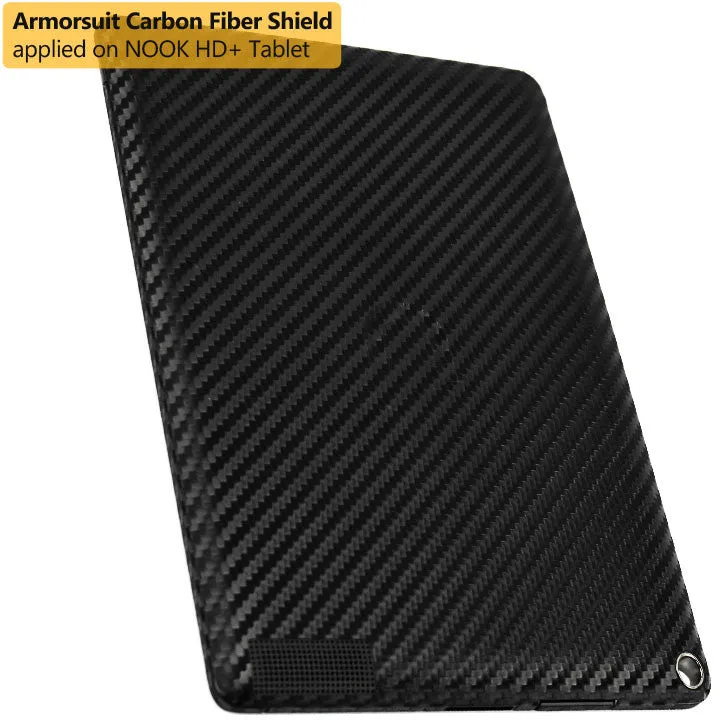 Barnes & Noble NOOK HD  Screen Protector   Black Carbon Fiber Film