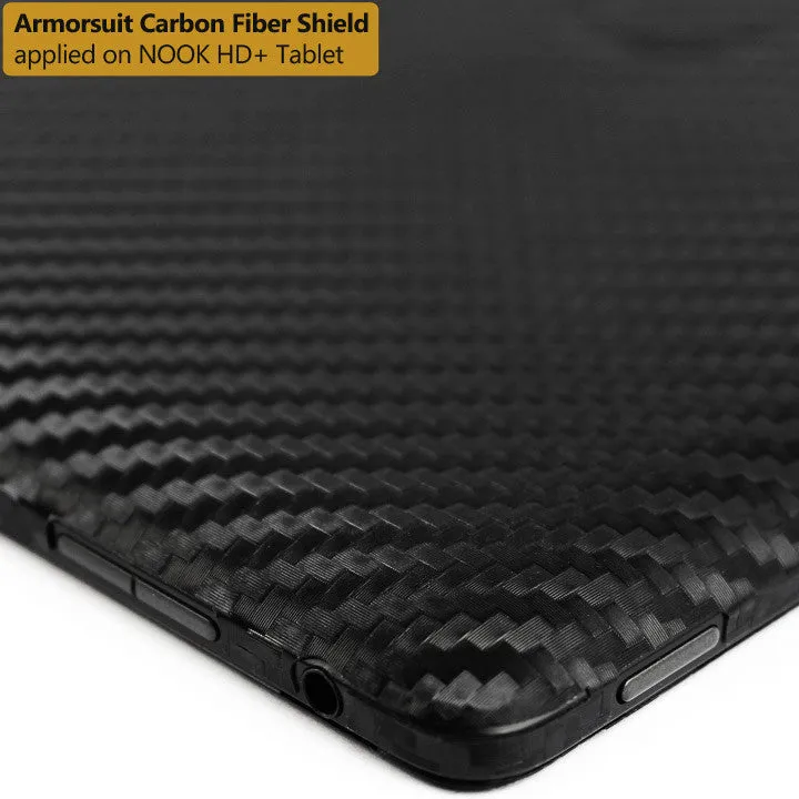 Barnes & Noble NOOK HD  Screen Protector   Black Carbon Fiber Film