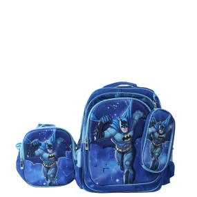 Batman superhero schoolbag boys backpack