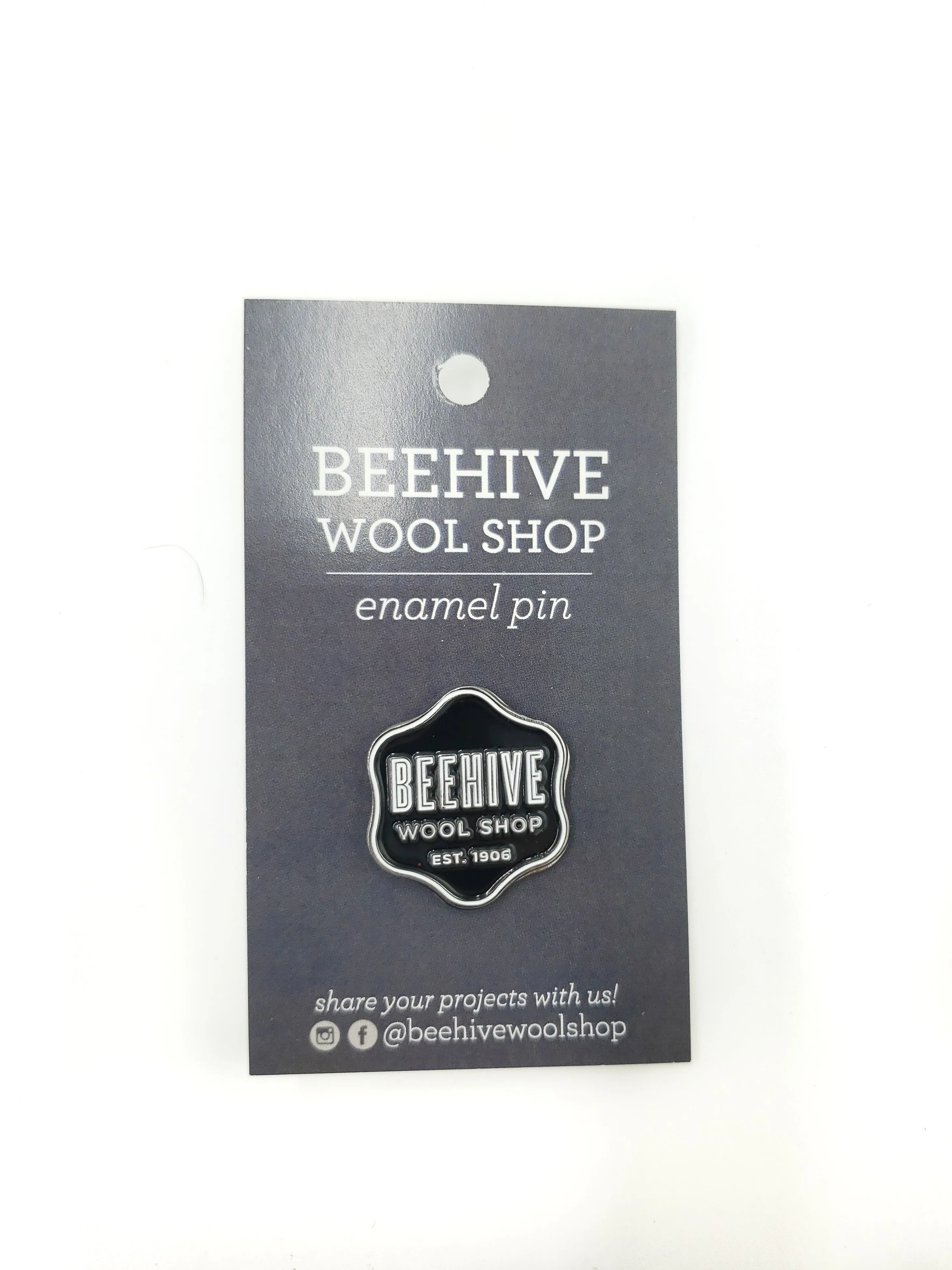 Beehive Enamel Pin