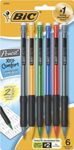 BIC Xtra Comfort Mechanical Pencil, .7 mm