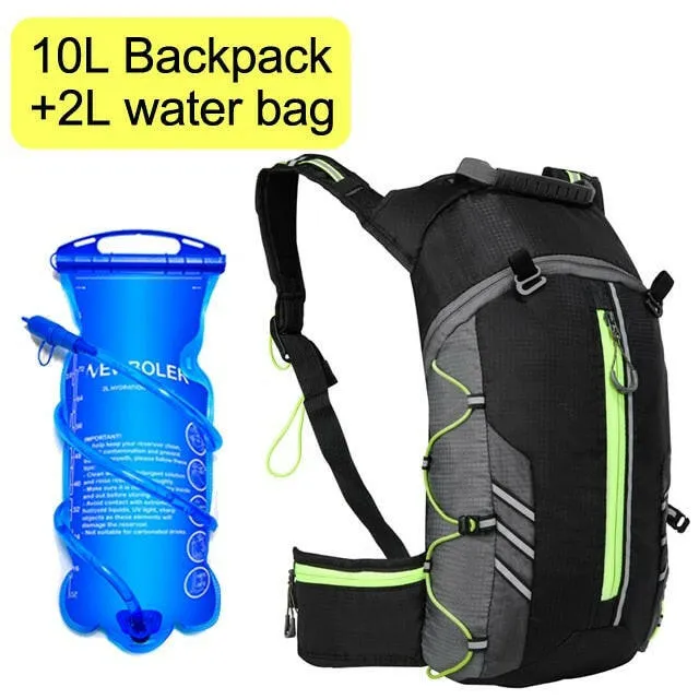 Bicycle Bike Bags 10L Portable Waterproof Road Cycling Water Bag Outdoor Sport Climbing Pouch Hydration Backpack