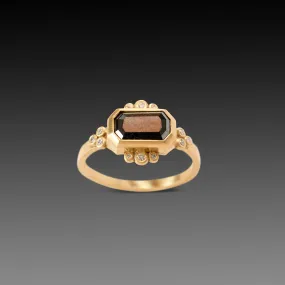 Black Diamond Tablet Ring