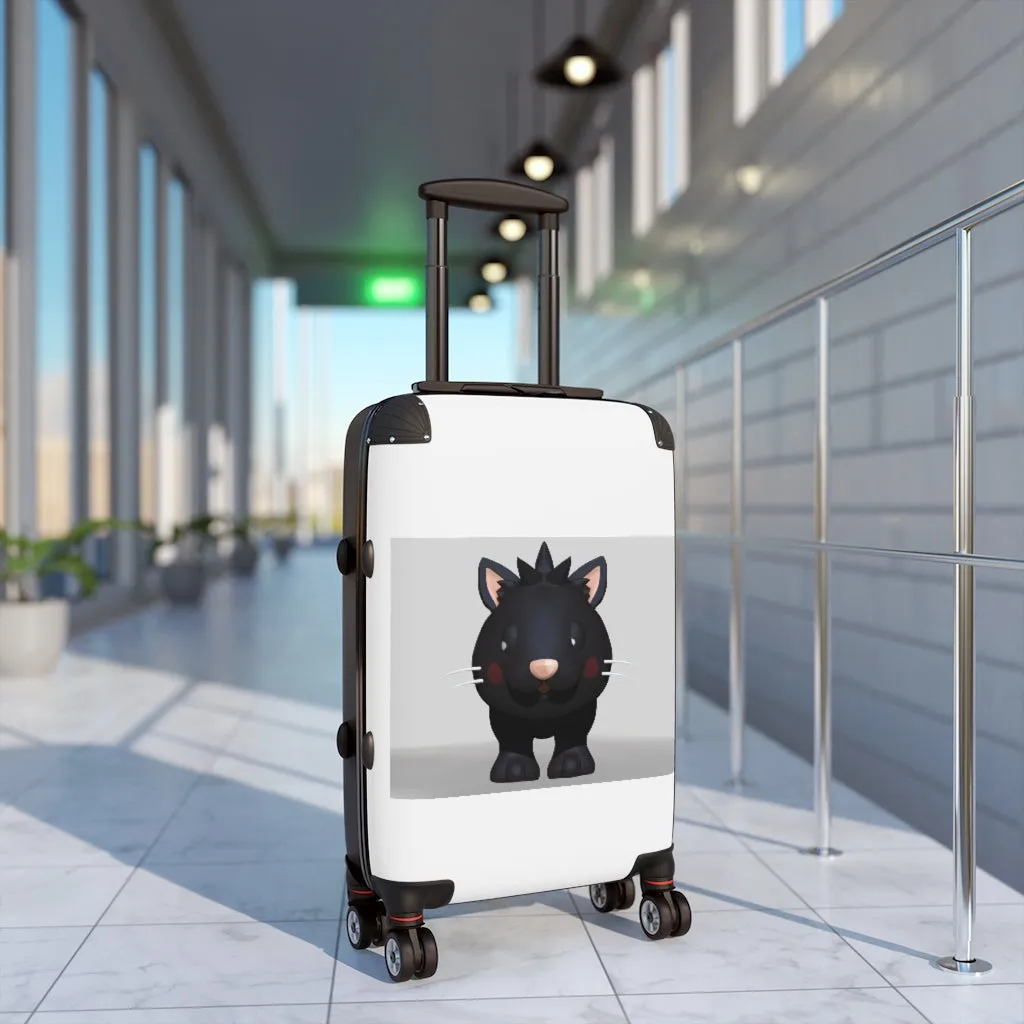 Black Kitty Cabin Suitcase