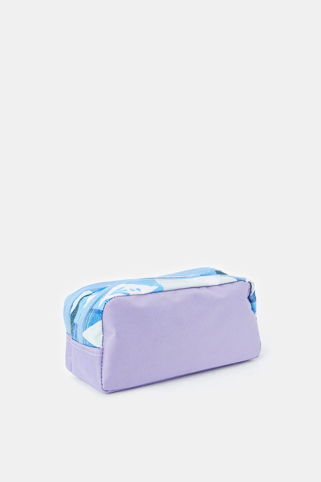 Blue Disney Frozen Elsa The Snow Queen Pencil Case