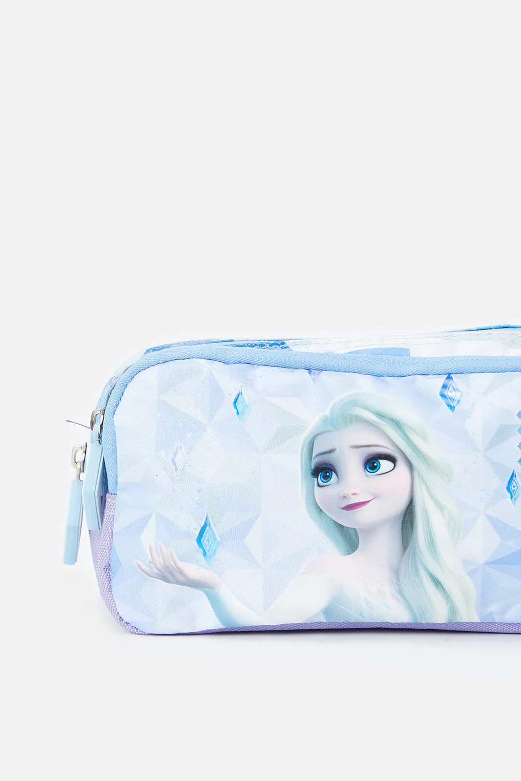 Blue Disney Frozen Elsa The Snow Queen Pencil Case