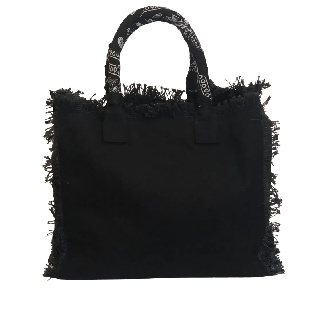 BOSS Shoulder Tote - Bandana - Black/White