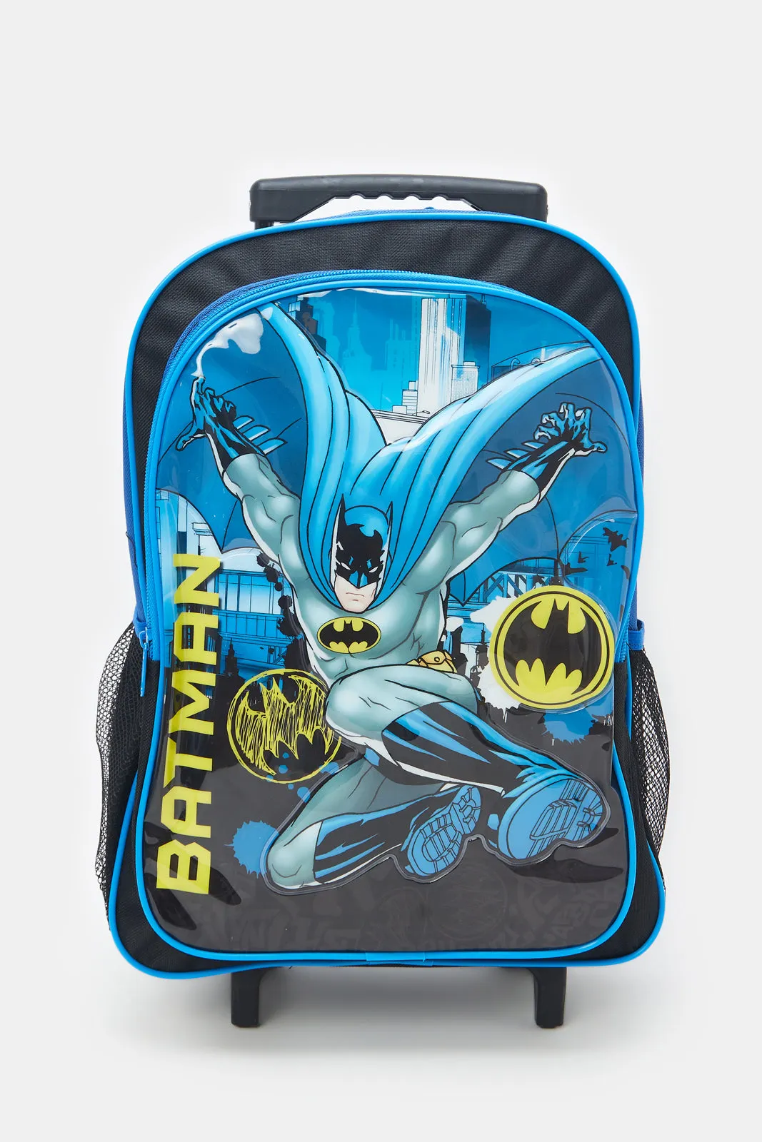 Boys Blue Batman Print Trolley Set (5 Piece)