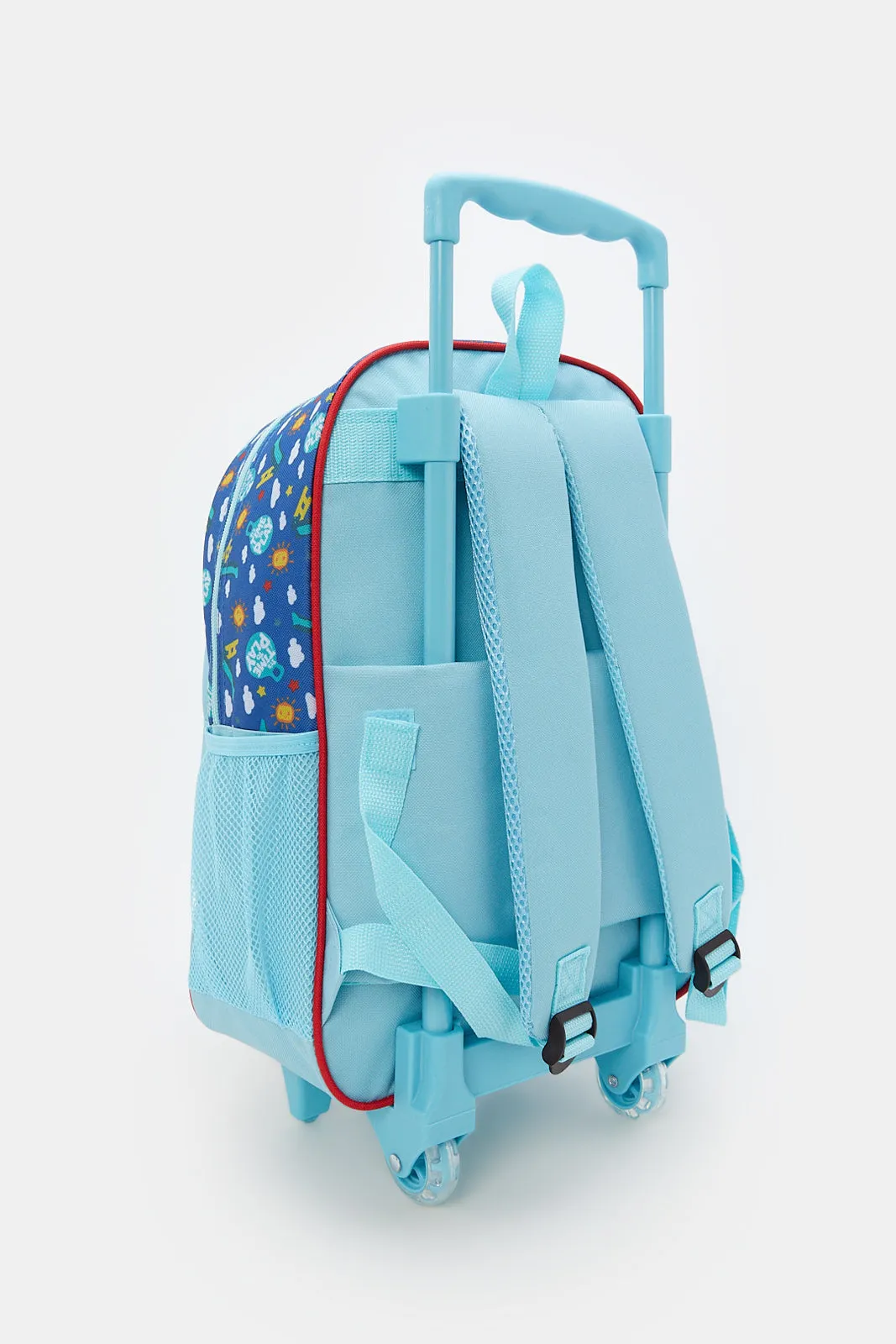 Boys Blue Cocomelon Print Trolley Set (5 Piece)