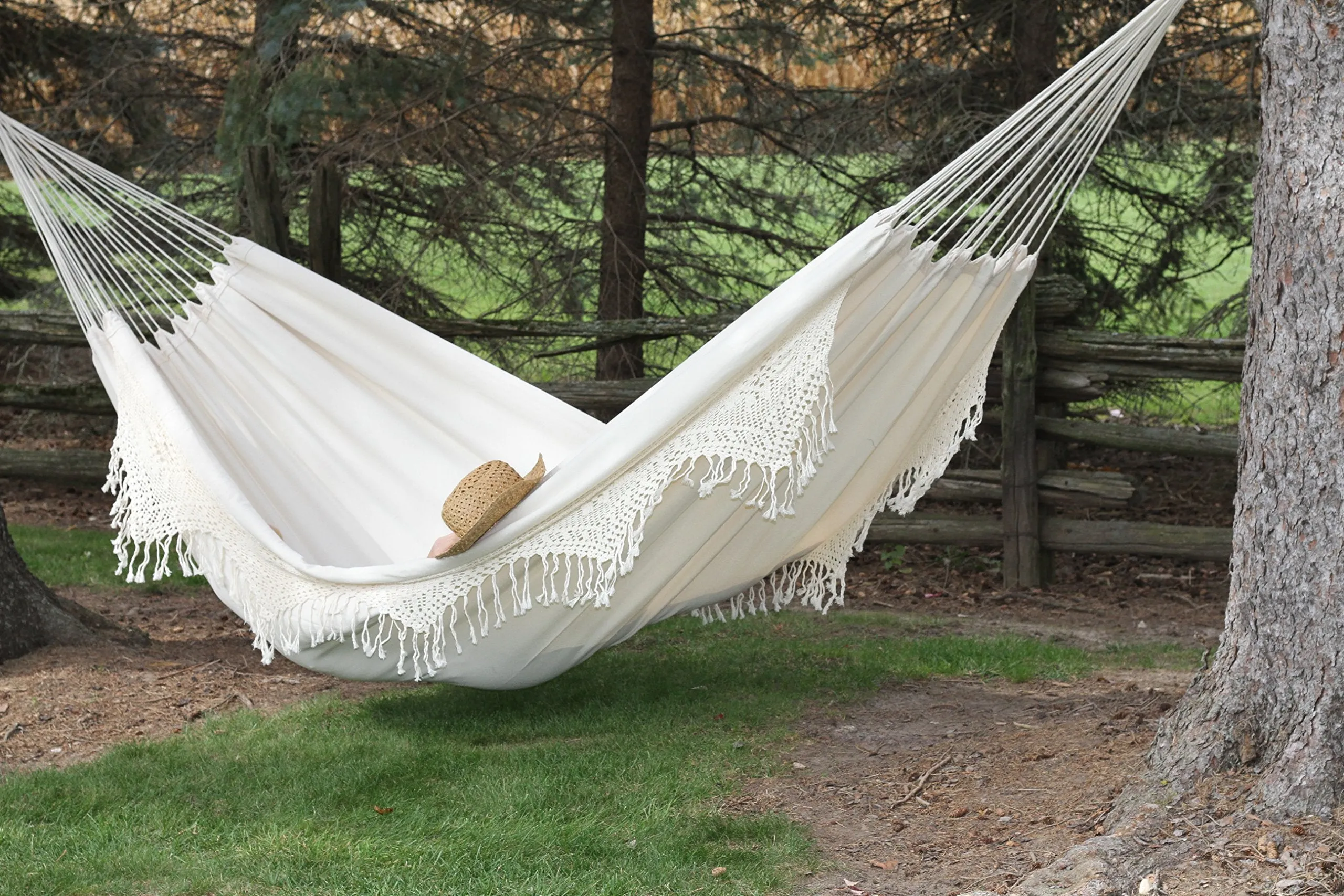 Brazilian Style Double Deluxe Hammock by Vivere