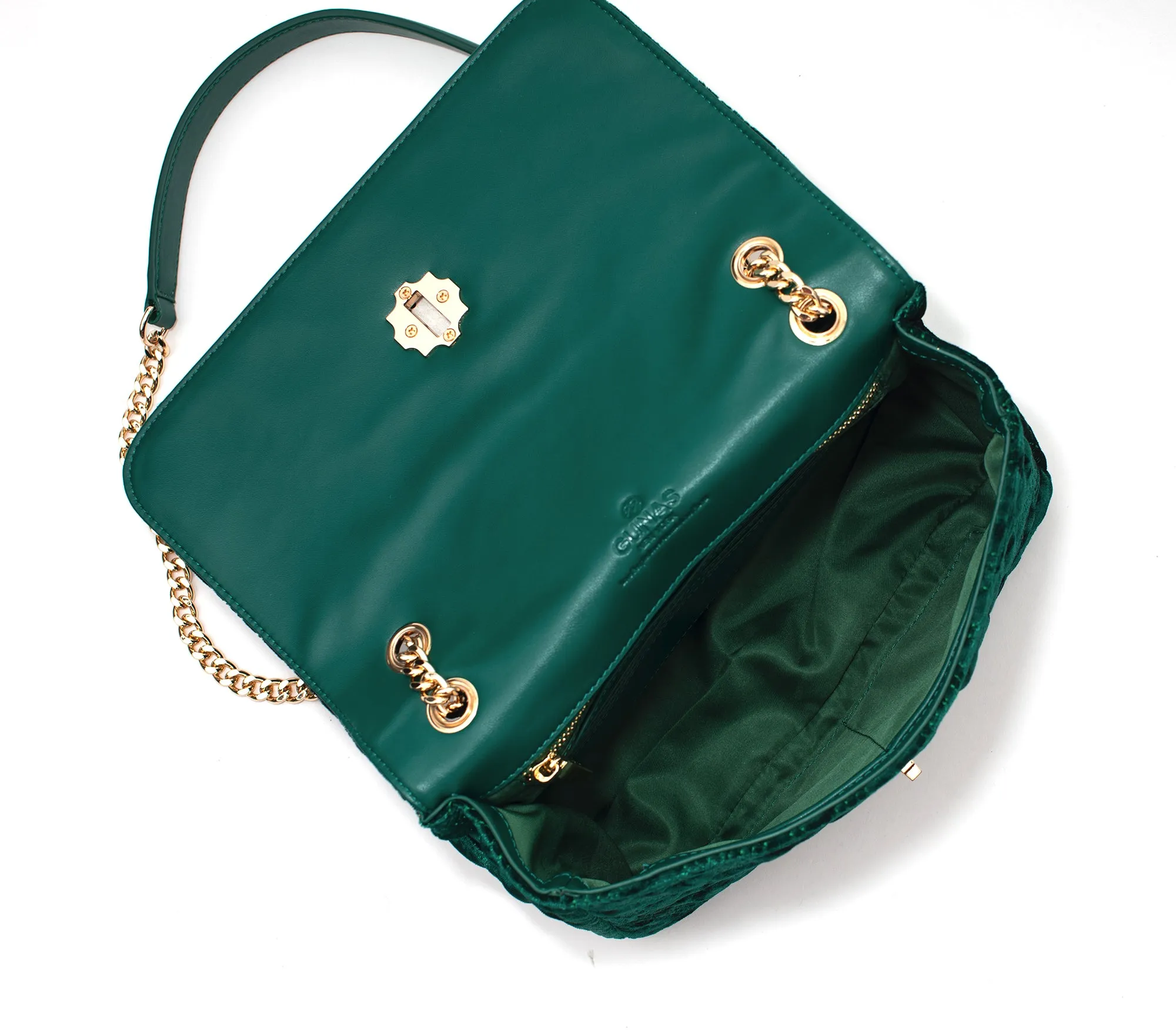 Broadway - Green Vegan Shoulder Bag