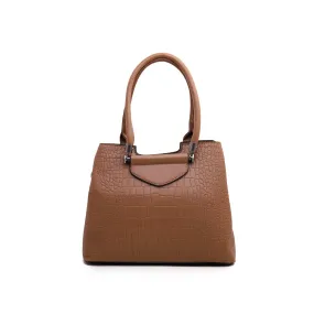 Brown Formal Hand Bag P35892